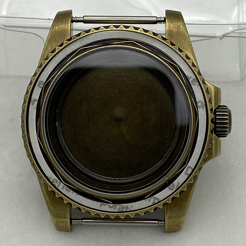 Bronze Case Watch - 40mm Vintage Bronze Watch Case Sapphire