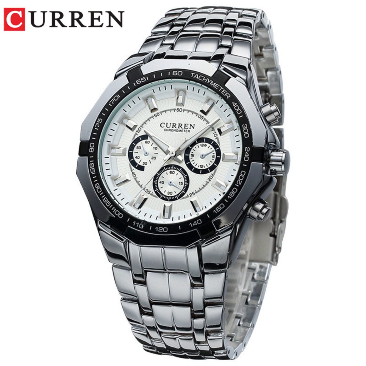 Luxury Watch Safe - CURREN Men Luxury Brand Military Sport