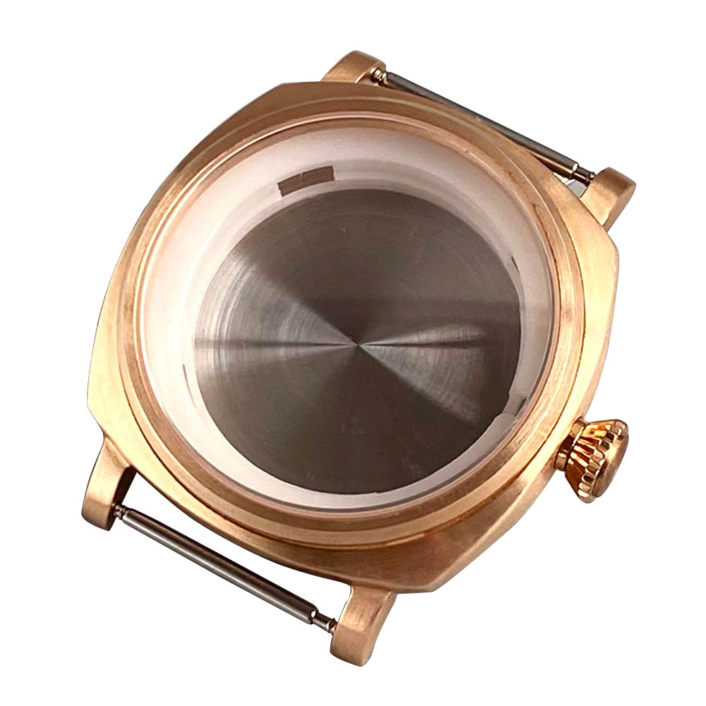 Bronze Case Watch - 42mm CUSN8 Bronze Square Case Fit