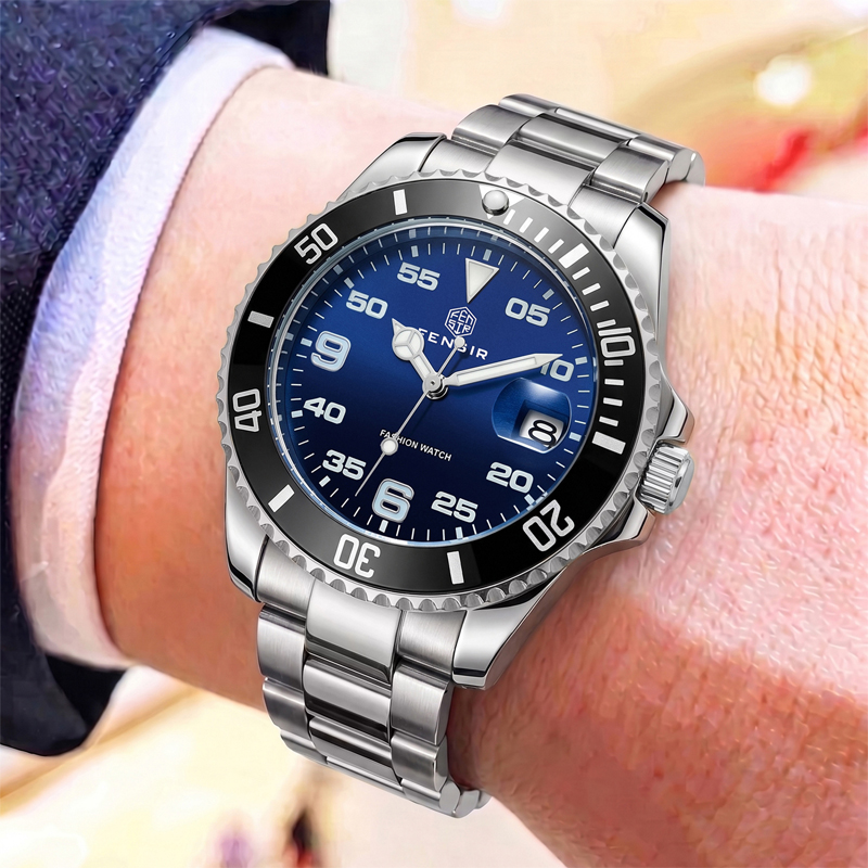 Luxury Watch Makes - Classic men's quartz watch with a