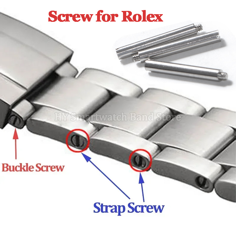 Luxury Watch Expensive - Stainless Steel Strap Screw for Rolex