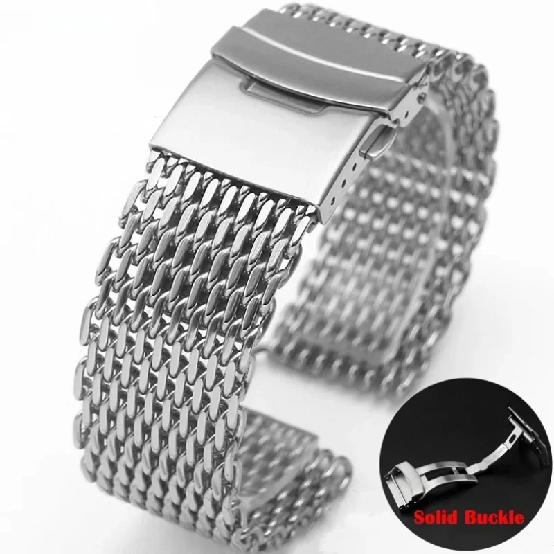 Luxury Watch Jaeger Lecoultre - 18/20/22/24mm Mesh Solid Stainless Steel Watch