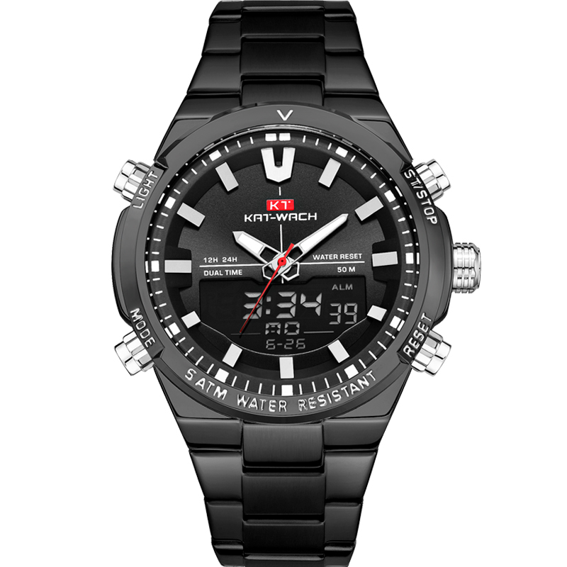 Luxury Watch Time - KAT-WACH men's quartz wristwatches fashion high-end