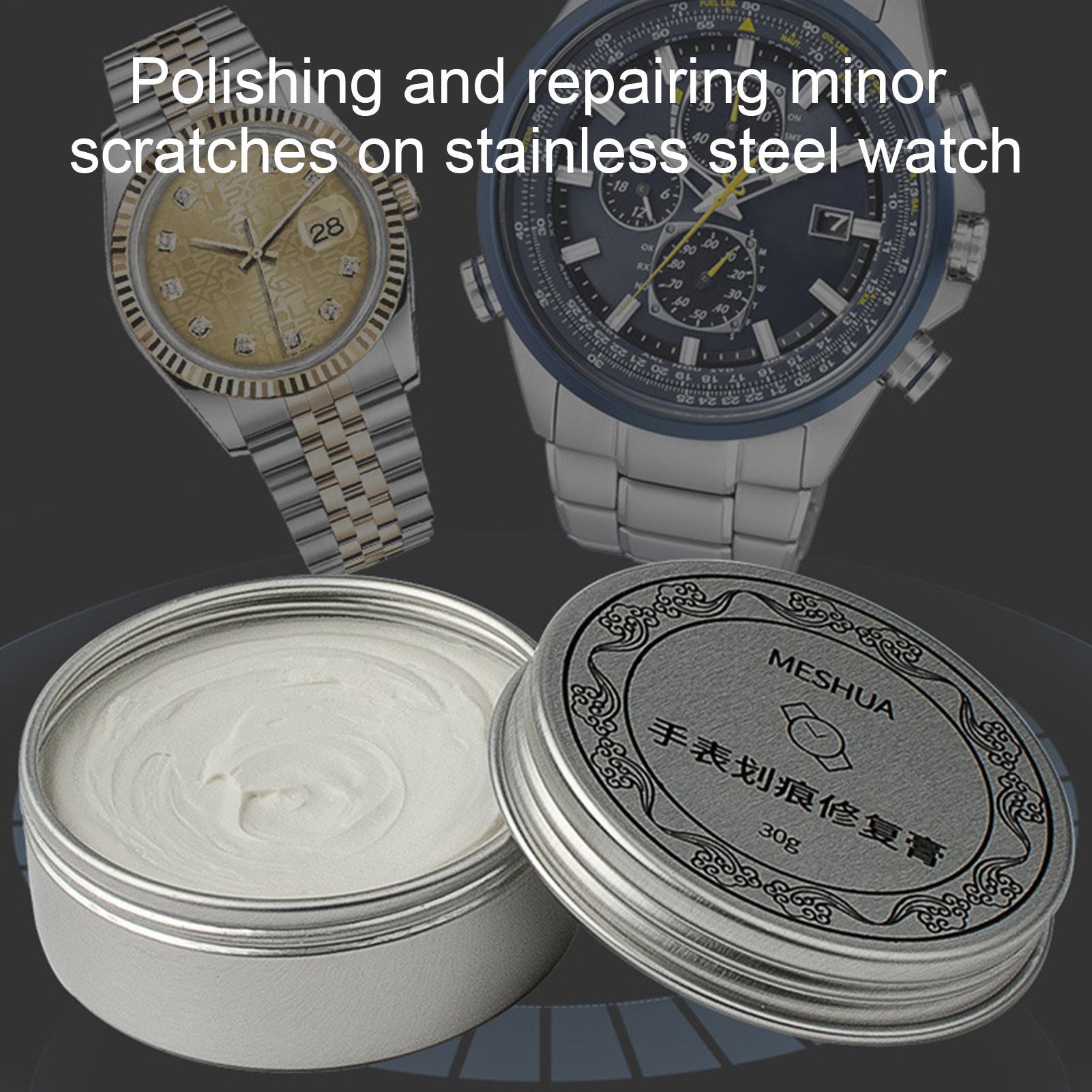 Luxury Watch Cleaning Kit - 30g Scratch Remover Metal Watch Jewelry
