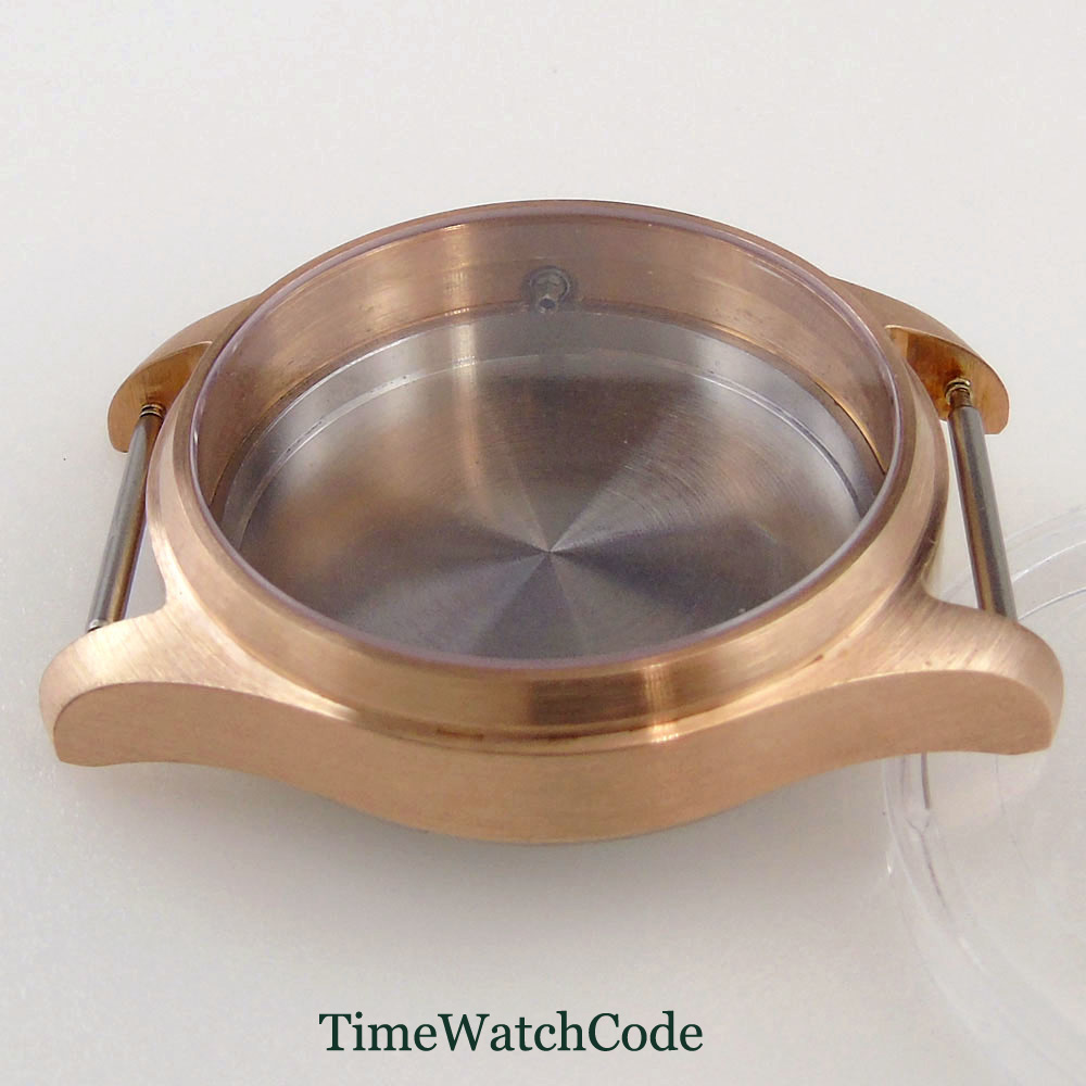 39mm Pilot Diver Watch Case So - огляд і ціна Bronze Case Watch