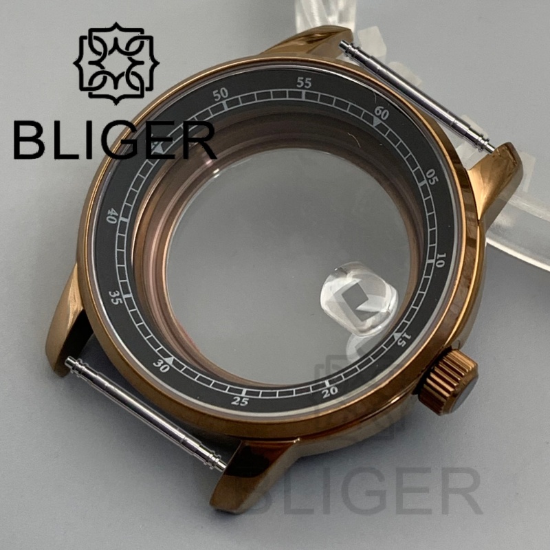 BLIGER 38mm Bronze Brass Divin - огляд і ціна Bronze Case Watch