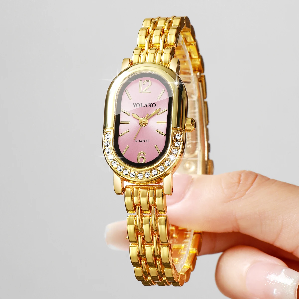 Luxury Rhinestone Women Quartz - огляд і ціна Luxury Watch Safe