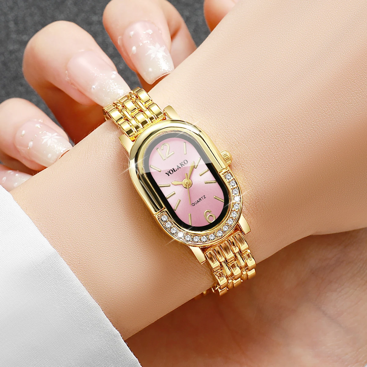 Luxury Rhinestone Women Quartz - огляд і ціна Luxury Watch Safe