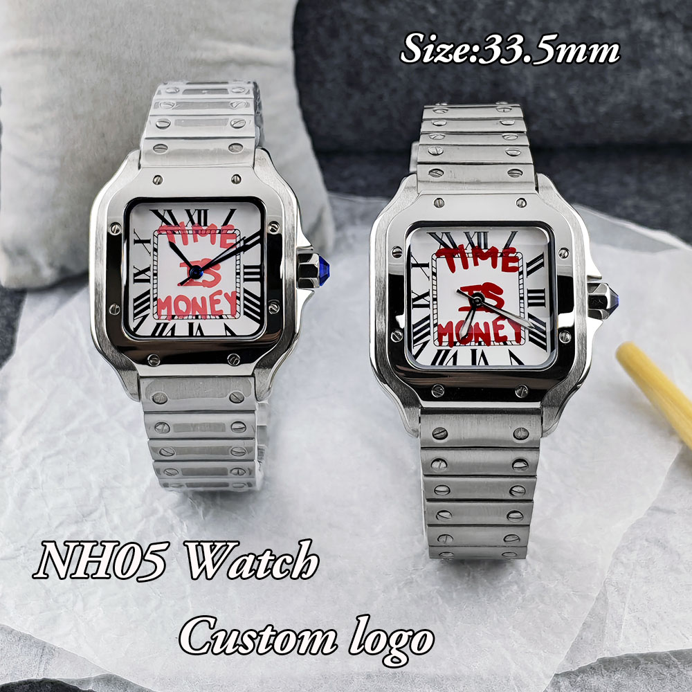 New NH05 Square Watch Time is  - огляд і ціна Luxury Watch Time