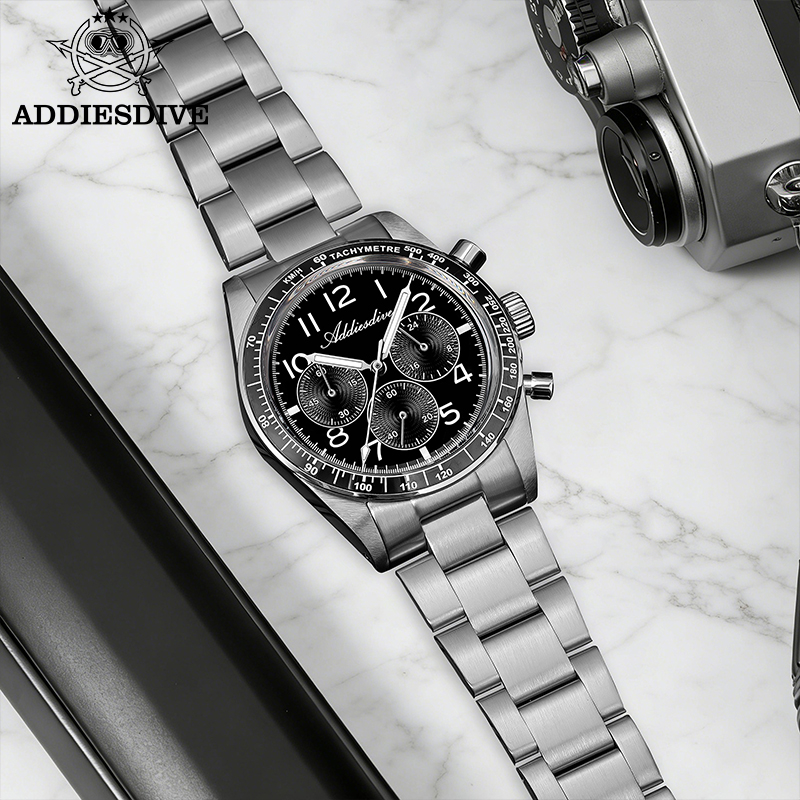 ADDIESDVIE 2026 Men's Chronogr - огляд і ціна Luxury Watch Second Hand