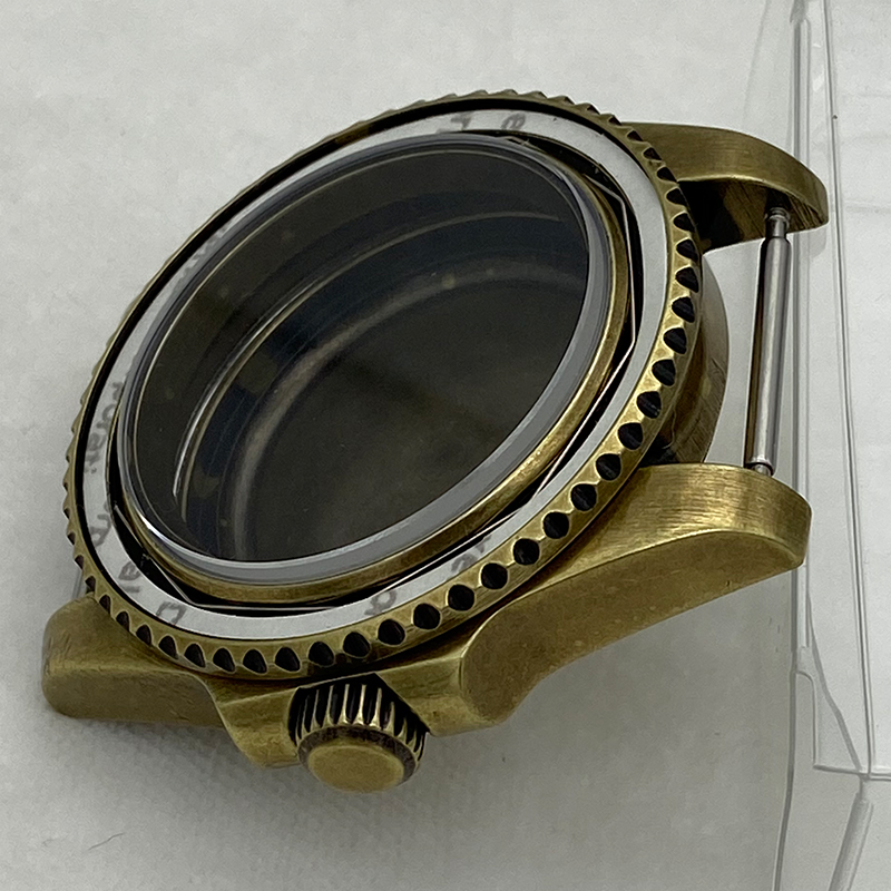 40mm Vintage Bronze Watch Case - огляд і ціна Bronze Case Watch