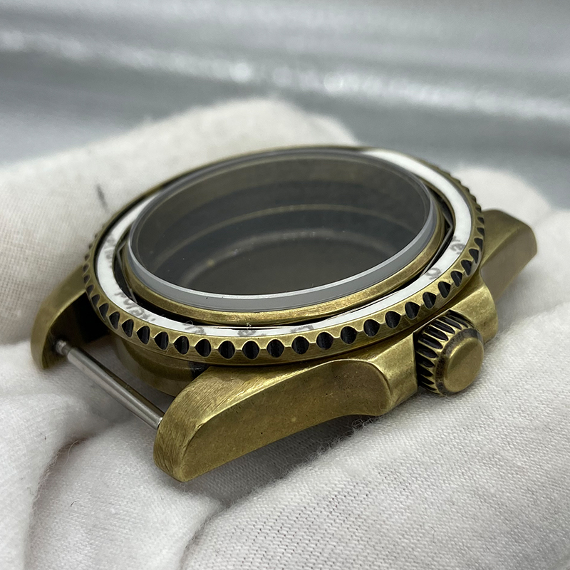 40mm Vintage Bronze Watch Case - огляд і ціна Bronze Case Watch