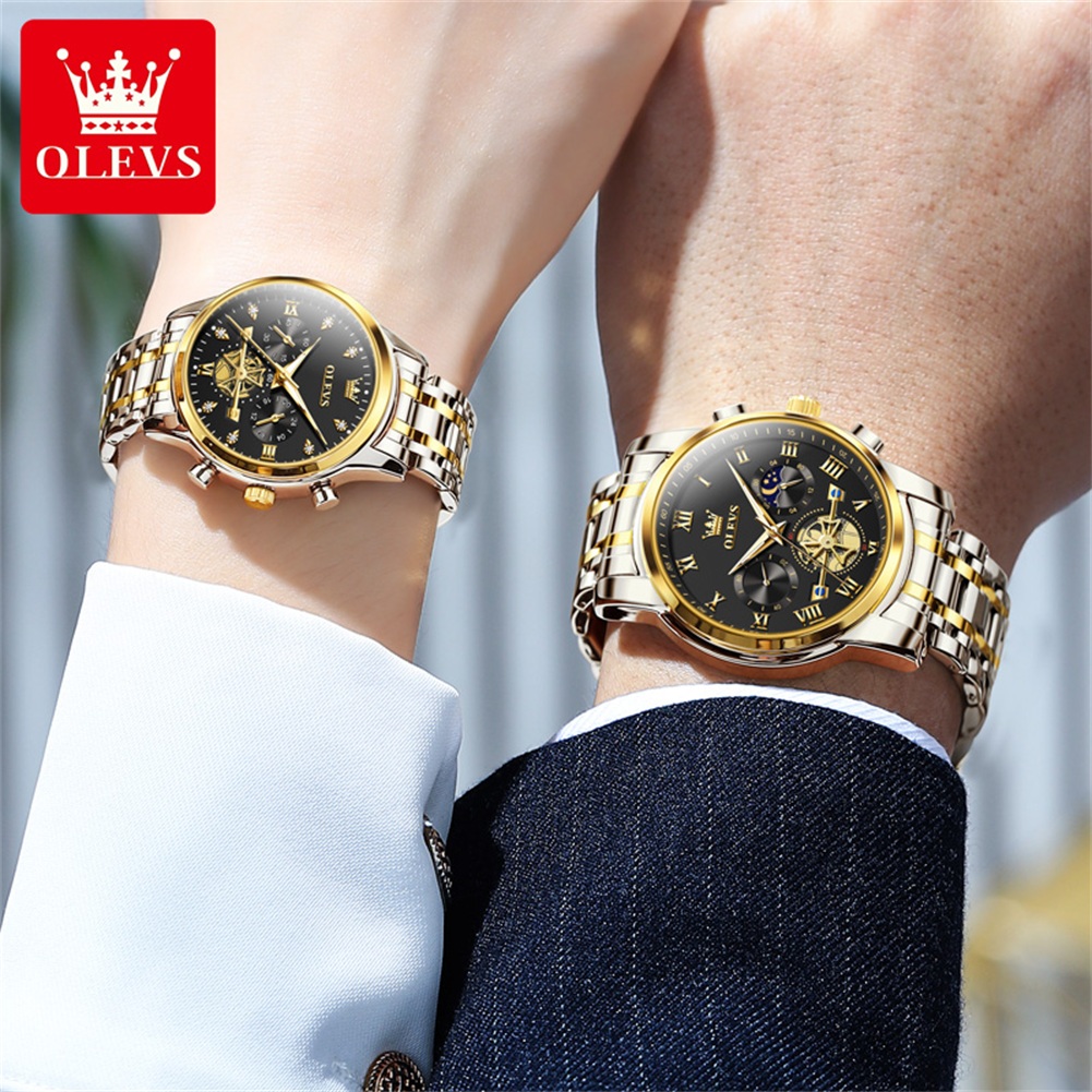 OLEVS Quartz Couple Watch Luxu - огляд і ціна Luxury Watch Time