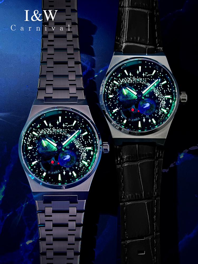CARNIVAL New MIYOTA Movement A - огляд і ціна Luxury Watch Second Hand