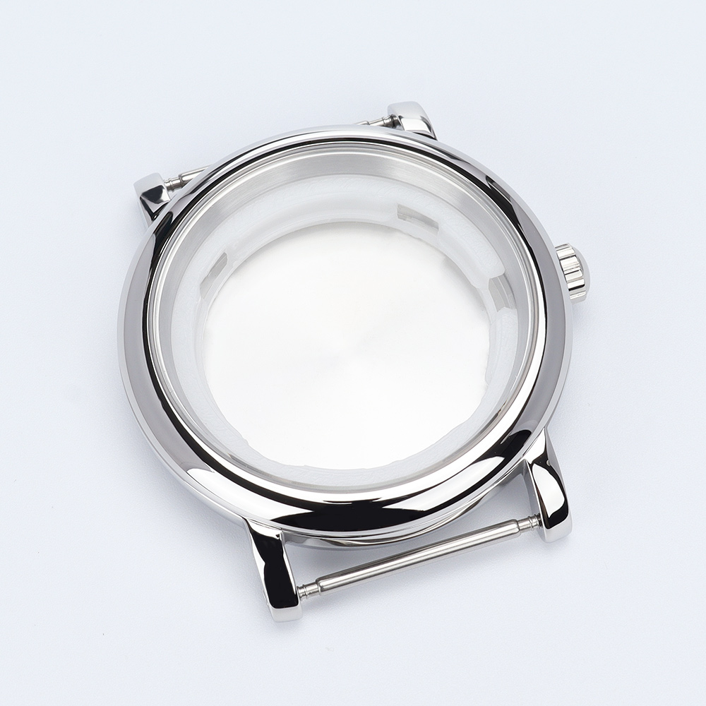 44mm Polished watch case nh35a - огляд і ціна Bronze Case Watch