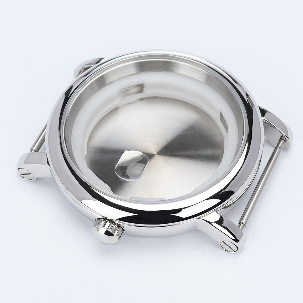 44mm Polished watch case nh35a - огляд і ціна Bronze Case Watch
