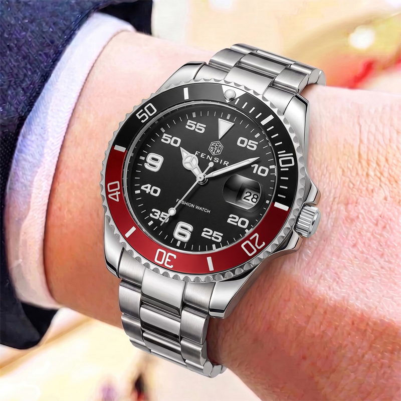 Classic men's quartz watch wit - огляд і ціна Luxury Watch Makes