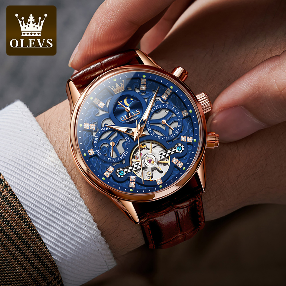 OLEVS 6658 Original Brand Auto - огляд і ціна Luxury Watch Winder