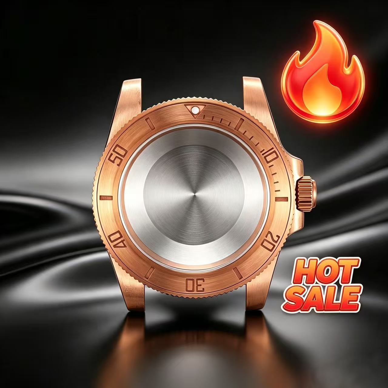 40mm Tin Bronze Dive Watch Cas - огляд і ціна Bronze Case Watch