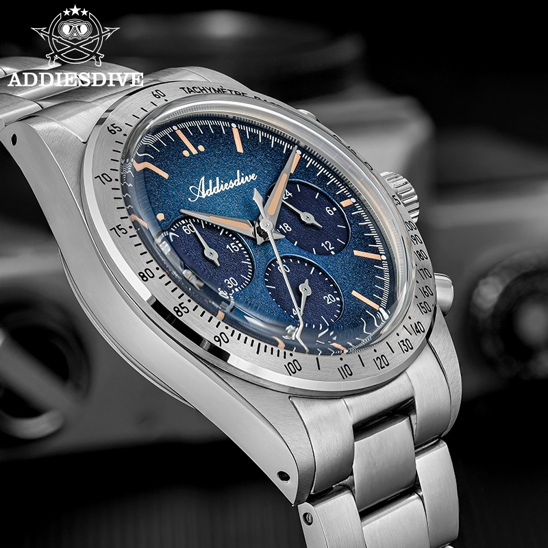 ADDIESDIVE New Men Watches Chr - огляд і ціна Luxury Watch Second Hand