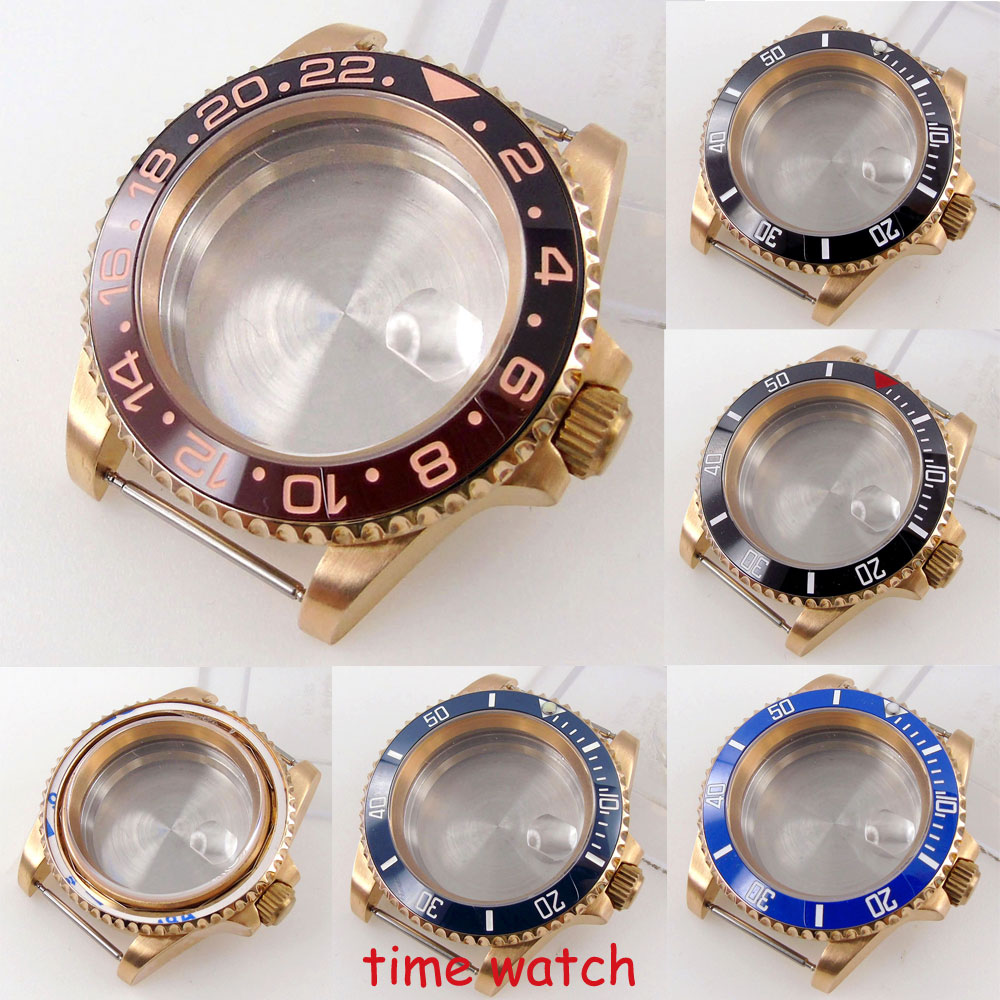 40mm CUSN8 Solid Bronze Diver  - огляд і ціна Bronze Case Watch