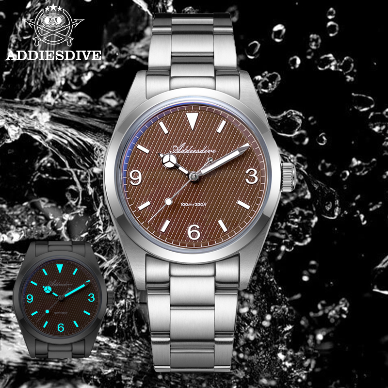 ADDIESDIVE 36mm Mens Watch Sta - огляд і ціна Luxury Watch Second Hand