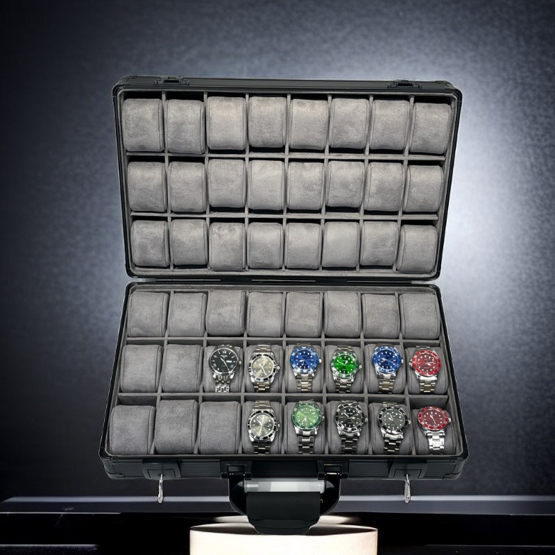 Aluminum Green Watch Box Mens  - огляд і ціна Luxury Watch Jaeger Lecoultre