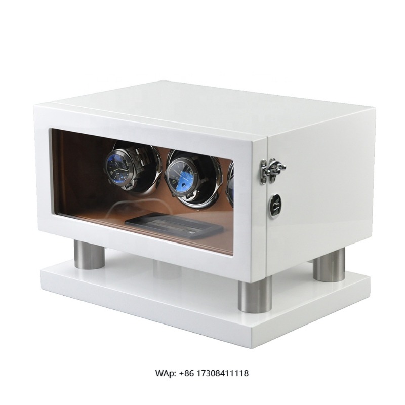 White Brown Leather Controller - огляд і ціна Luxury Watch Winder