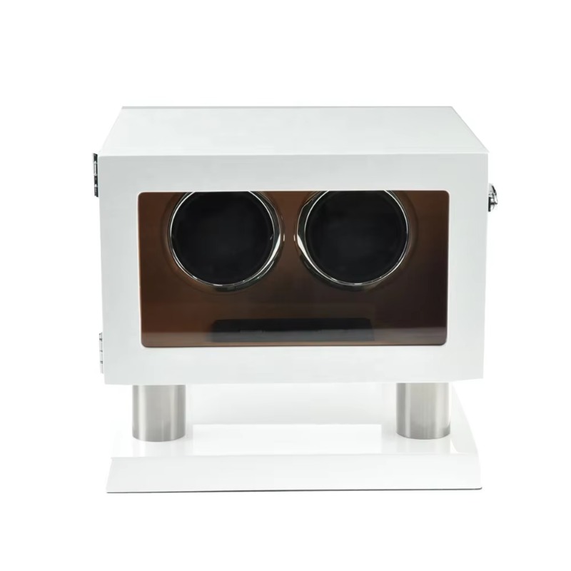 White Brown Leather Controller - огляд і ціна Luxury Watch Winder