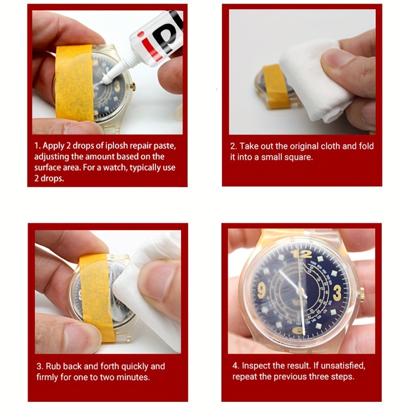 1pc IPLOSH Scratch Repair Crea - огляд і ціна Luxury Watch Cleaning Kit