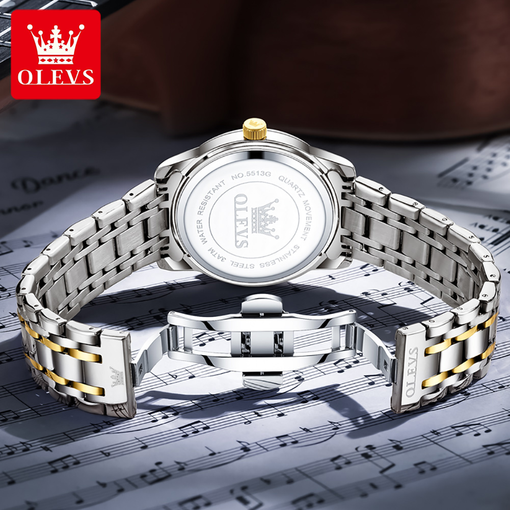 OLEVS Brand Fashion men's watc - огляд і ціна Luxury Watch Safe