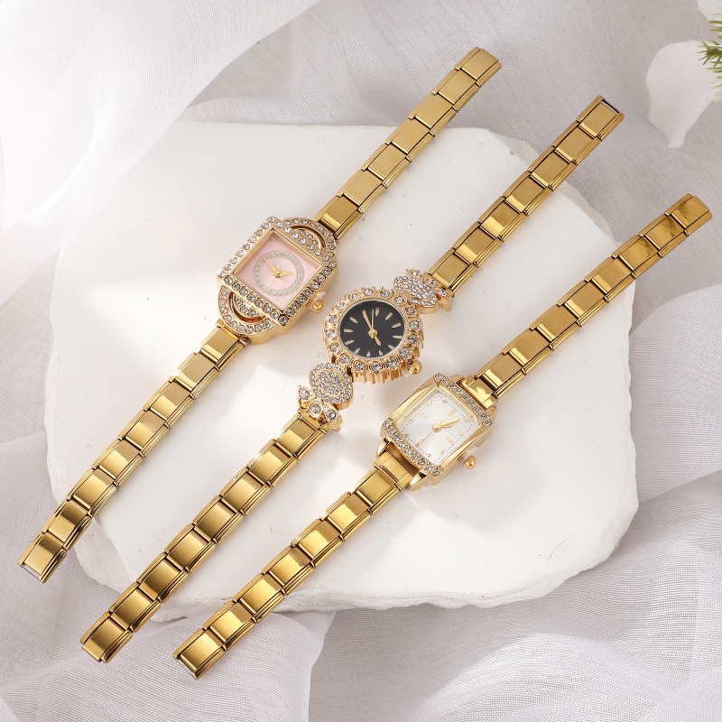 Shiny Zircon Square Luxury Wat - огляд і ціна Luxury Watch Makes