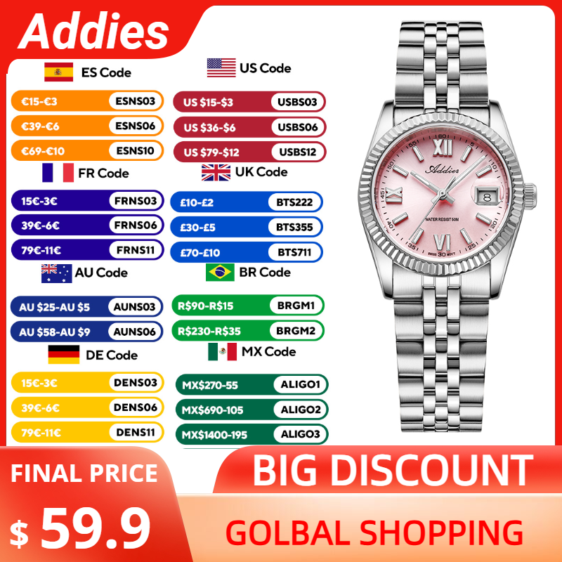 Addies Luxury Woman Watch Sapp - огляд і ціна Luxury Watch Time