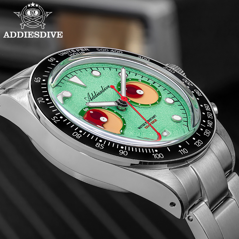 ADDIESDIVE Chronograph Quartz  - огляд і ціна Luxury Watch Makes