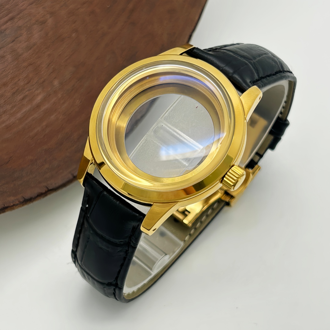 39mm Watch Case Butterfly Doub - огляд і ціна Bronze Case Watch