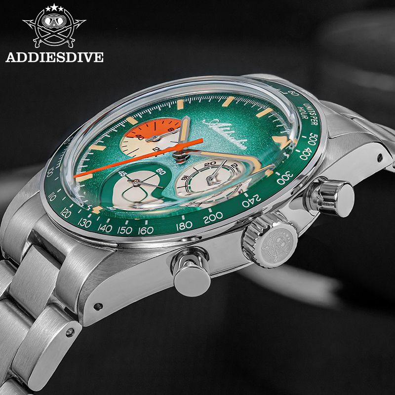 ADDIESDIVE Quartz Watches New  - огляд і ціна Luxury Watch Second Hand